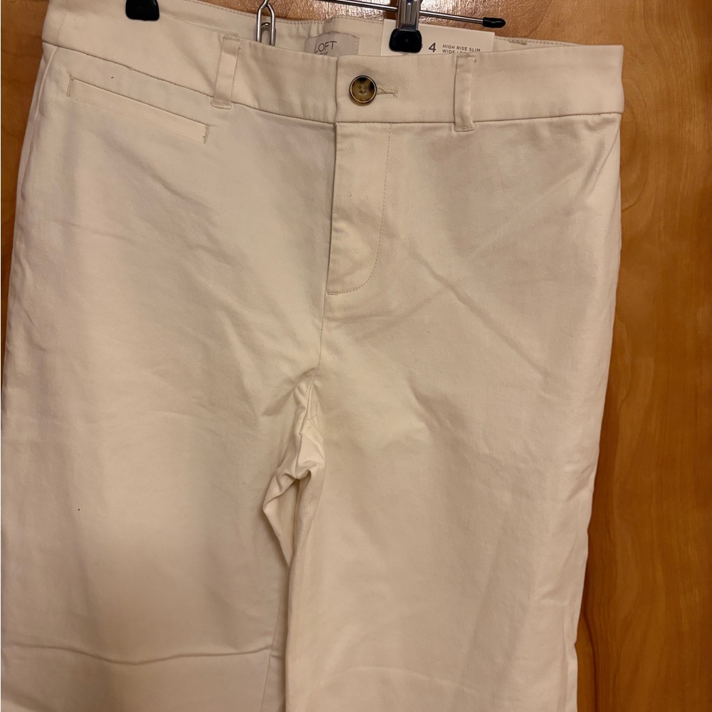 LOFT Cream Women’s Pants